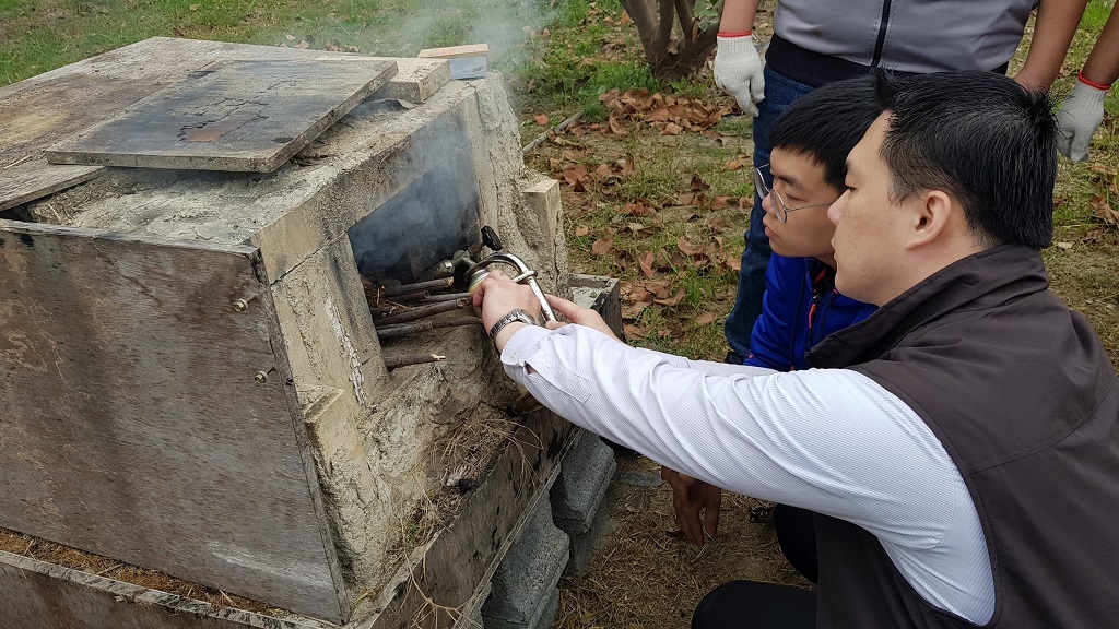 中崎有機農場師生烤肉圖3