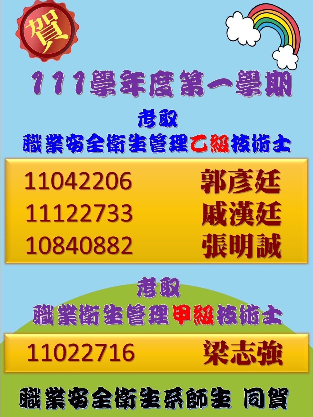 111-1證照